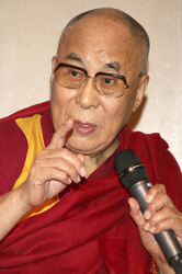 Dalai Lama Pressekonferenz, Hamburg