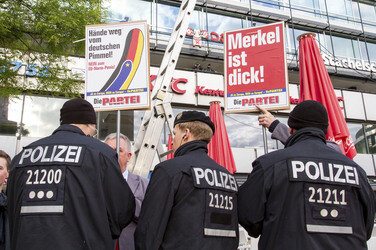 Demo von 'Die Partei', Berlin