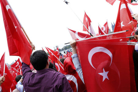 Erdogan-Demo in Köln