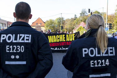 Neonazi Demo, Berlin