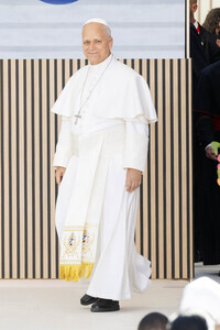 Papst Leo XIV. besucht das Cedia 24 Horas in Madrid