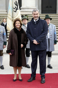 Besuch von Königin Silvia von Schweden in München