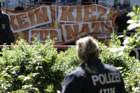 Protest gegen AfD Sommerfest in Berlin