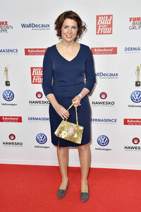 Goldene Bild der Frau 2018 in Hamburg