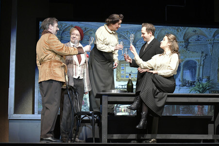 Theaterprobe 'Bekenntnisse des Hochstaplers Felix Krull' in Berlin