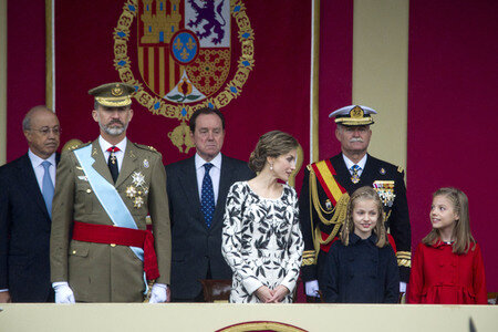 Militäparade zum Nationalfeiertag in Madrid