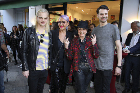 Vernissage der Fotoaustellung von Natascha Ochsenknecht in Berlin