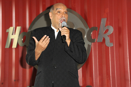 Freddy Sahin-Scholl in Hard Rock Cafe Hamburg