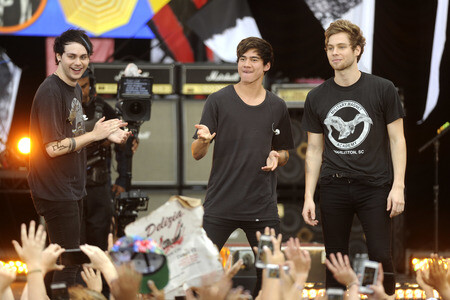 5 Seconds of Summer in der ABC-Show 'Good Morning America' in New York