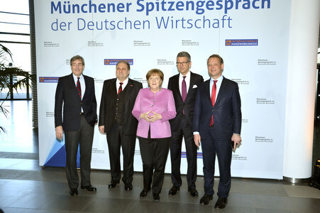 Spitzengespräch der Deutschen Wirtschaft in München