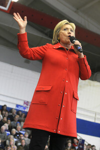Wahlkampfrede von Hillary Clinton in Cedar Rapids