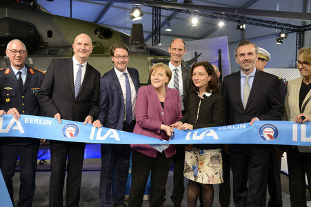 Eröffnung der Luftfahrtmesse ILA 2018 in Berlin