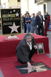 Peter Jackson erhält einen Stern auf dem Hollywood Walk of Fame, Los Angeles