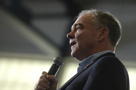 Wahlkampfveranstaltung mit Tim Kaine in Bethlehem