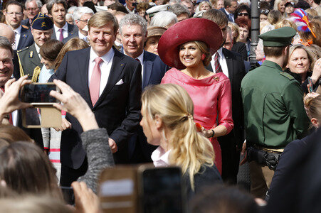 König Willem-Alexander und Königin Maxima der Niederlande in München
