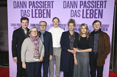 Filmpremiere 'Dann passiert das Leben' in München