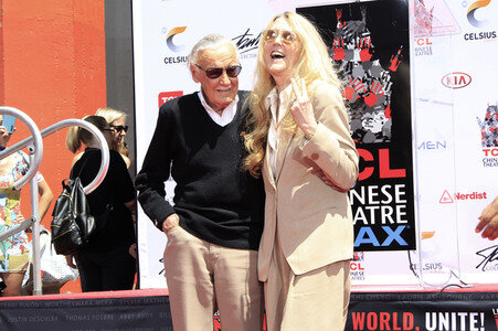Hand and Footprint Ceremony mit Stan Lee in Los Angeles