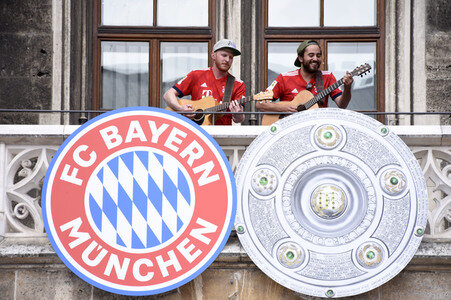 Meisterfeier 2018 des FC Bayern München