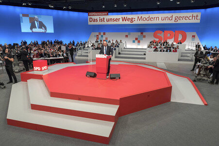 Bundesparteitag der SPD in Berlin