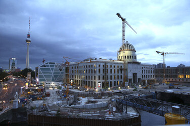 Stadtschloss Baustelle