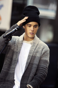 Justin Bieber in der NBC-Show 'Today' in New York