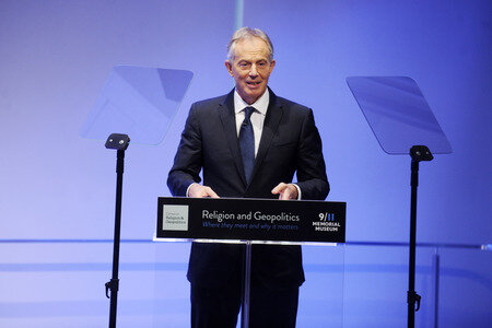 Tony Blair Speaks On Islam in New York