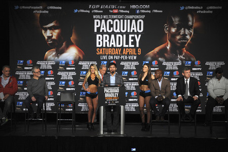 Manny Pacquiao vs Timothy Bradley Pressekonferenz in New York