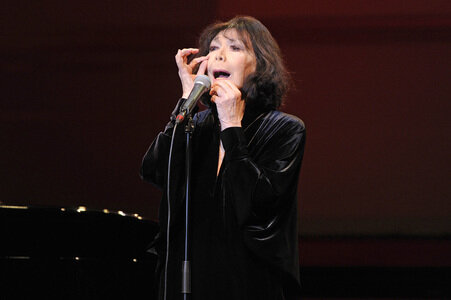 Konzert von Juliette Greco in Hamburg
