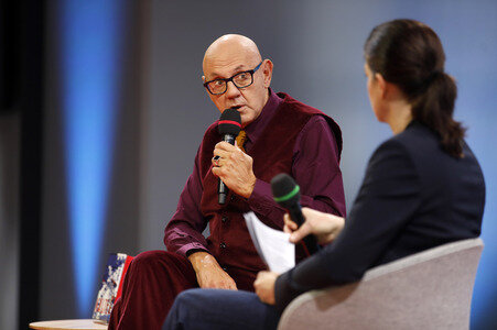 Andreas Pflüger auf der Frankfurter Buchmesse 2025 in Frankfurt
