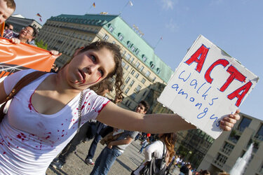 Zombie-Walk der Piratenpartei, Berlin