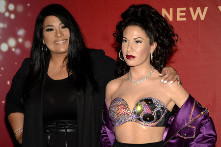 Präsentation der Wachstfigur von Selena Quintanilla-Pérez in New York