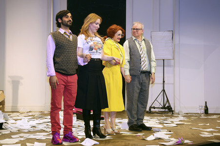Theaterpremiere 'Sophia oder Das Ende der Humanisten' in Berlin