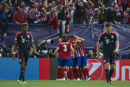 Champions League Halbfinale Atletico Madrid vs Bayern München in Madrid