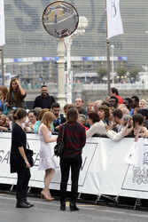 Ankunft von Jessica Chastain beim San Sebastian Film Festival 2014