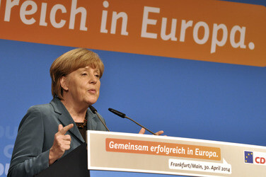 Eröffnung des CDU Europawahlkampfes, Frankfurt