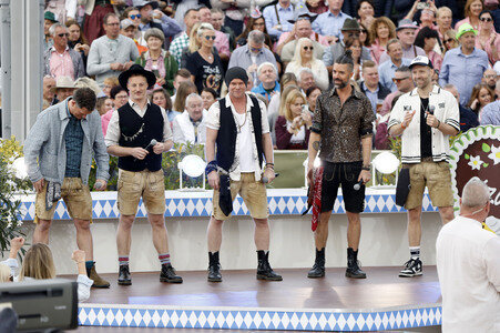 TV-Show 'ZDF-Fernsehgarten' in Mainz