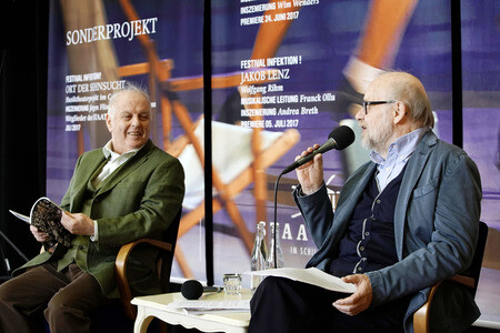 Jahrespressekonferenz in der Staatsoper im Schiller Theater in Berlin