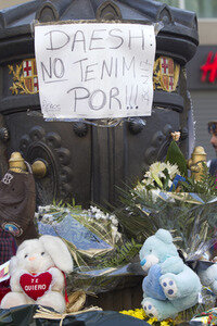 Trauer um die Opfer des Terroranschlags in Barcelona