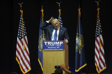 Wahlkampfrede von Donald Trump in Manchester