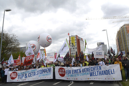 Anti-TTIP-Demo in Hannover