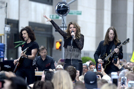 Konzert von Shania Twain in New York