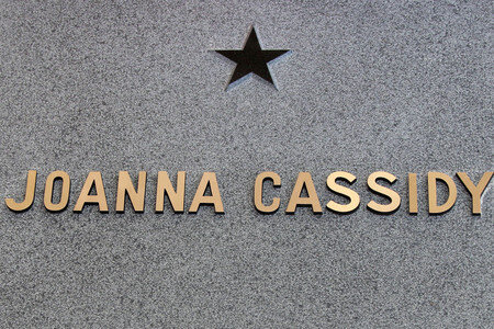 Joanna Cassidy enthüllt ihren Stern auf dem OLB-Walk of Fame