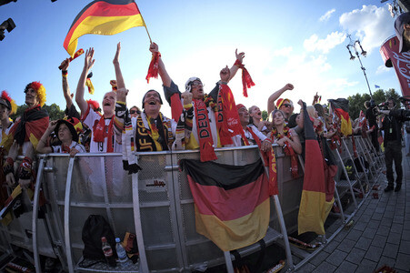 UEFA-Fußball-Europameisterschaft 2016 Spiel Deutschland gegen die Slowakei