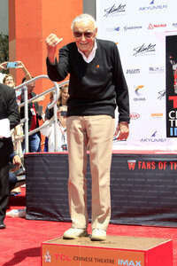 Hand and Footprint Ceremony mit Stan Lee in Los Angeles