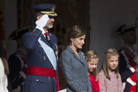 Militärparade zum spanischen Nationalfeiertag in Madrid