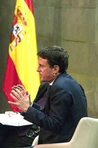 Podiumsgespräch mit Manuel Valls in Madrid