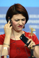 'Sworn Virgin' Pressekonferenz, Berlinale 2015