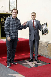 Christoph Waltz erhält einen Stern auf dem Hollywood Walk of Fame, Los Angeles