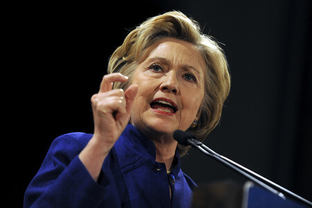 Rede von Hillary Clinton in New York