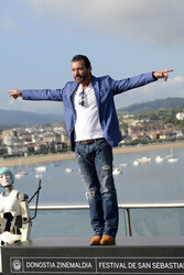 'Autómata' Photocall, San Sebastian Film Festival 2014